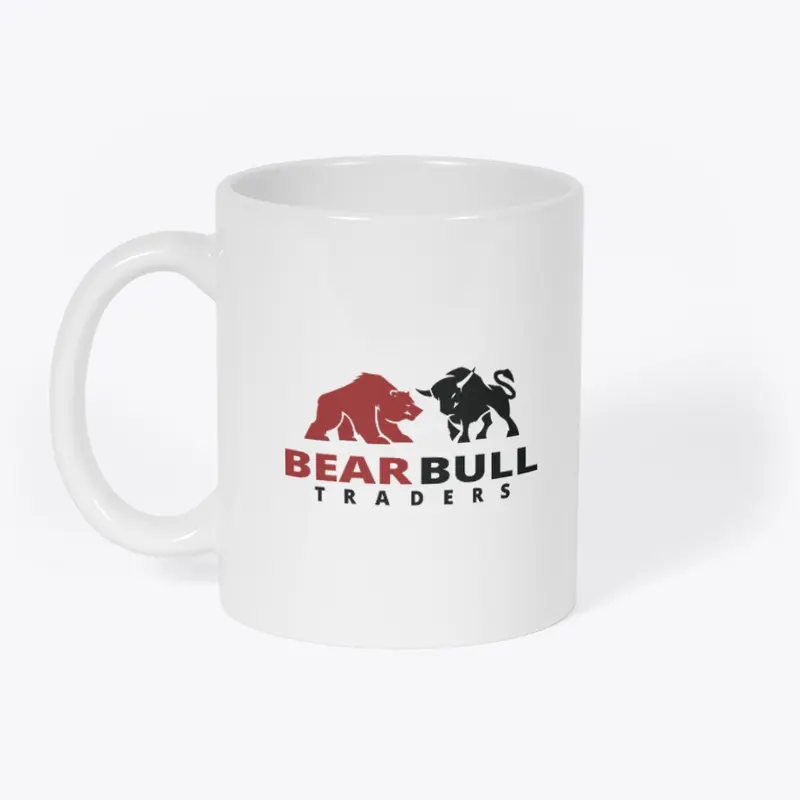 Bear Bull Traders White Mug 